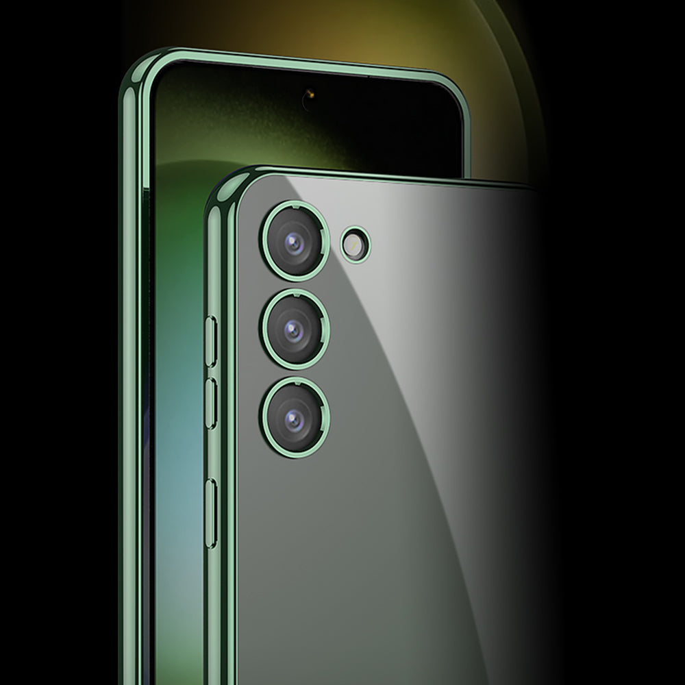 GKK til Samsung Galaxy S23 galvaniseringstelefontaske Klar TPU Drop Protection Cover GKK til Samsung Galaxy S23 galvaniseringstelefontaske Klar TPU Drop Protection Cover